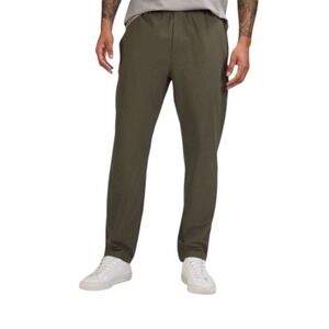 Lululemon ABC Pull-On Pant Warpstreme Mens Medium Army Green LM5ALNS